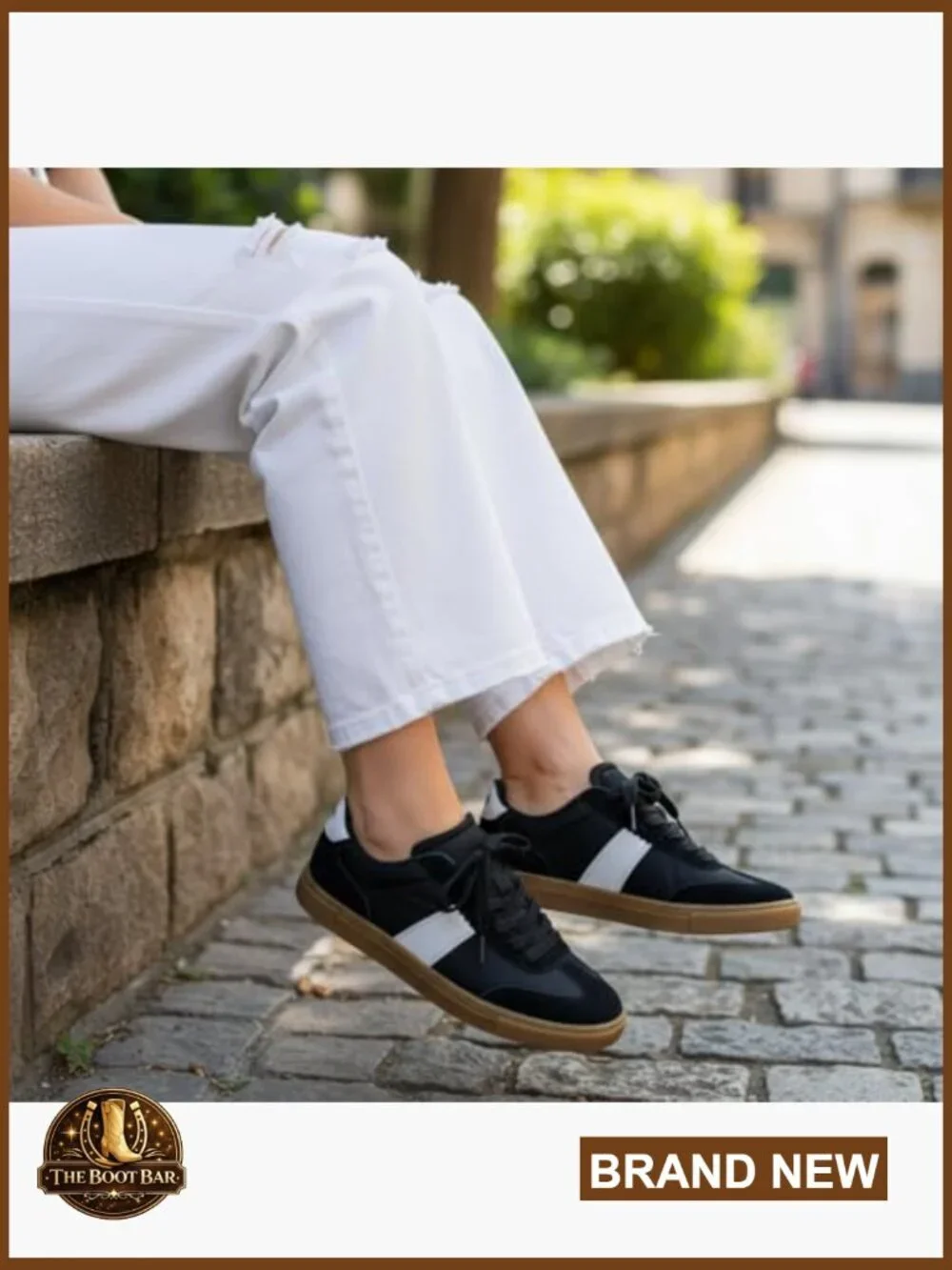 Comfortable Sneakers with Memory Foam and Slip Resistant Outsole
